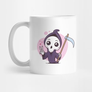 Kawaii Grim Reaper Mug